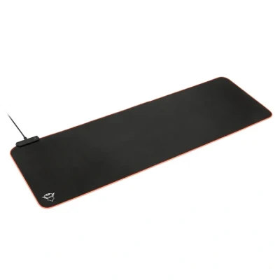 Image de Trust Gaming GXT 764 Glide Flex XXL RGB Tapis de Souris antidérapant Noir 930 x 300 3 mm