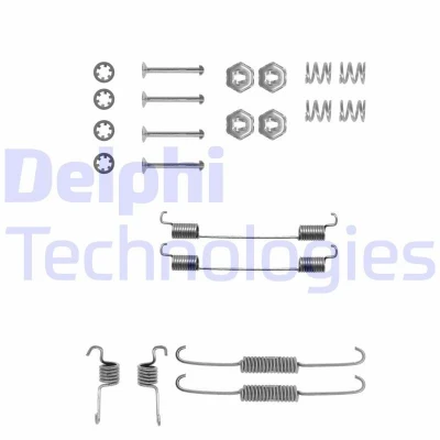 Image de Kit d&#039;accessoires, mâchoire de frein DELPHI LY1117