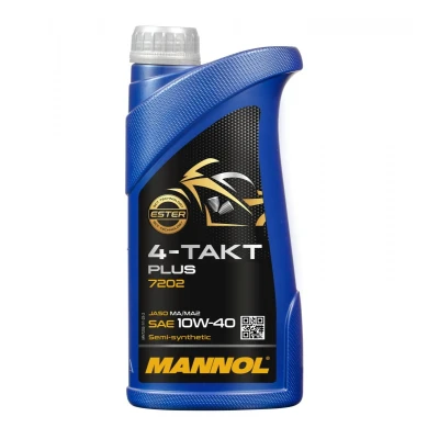 Image de Mannol 4 Takt Plus 10W 40 1I Huile moteur MN7202 1