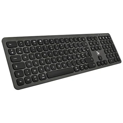 Image de BlueElement Keyboard for Mac Clavier Bluetooth pour sans Fil Rechargeable Design Ultra Mince en Aluminium Touches Silencieuses Autonomie 90h &amp; iPad AZERTY 2024