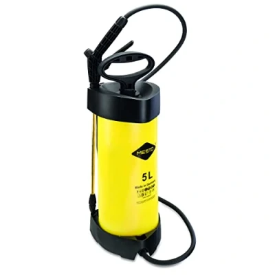 Image de Mesto 3232M Pulvérisateur sous Pression Flori m 5L 3 Bar en Plastique, Jaune/Noir, 19.5 x 20 52 cm