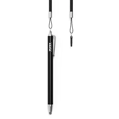 Image de Port Connect Stylet Universel avec câble à Ressort 40 cm Noir