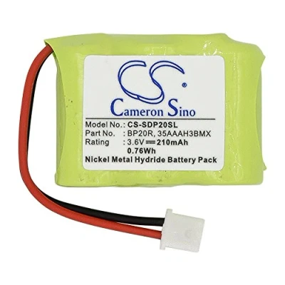 Image de TECHTEK Batteries Compatible avec [Dogtra] 150NCP Collar, 175NCP Dog Training 2 Model 200NCP Gold 202NCP Collar FBA
