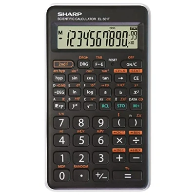 Image de SHARP EL501TWH Scientific Calculator