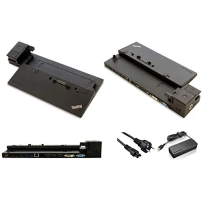 Image de Lenovo Station d&#039;accueil Thinkpad Ultra Dock 40A2 avec bloc d&#039;alimentation 90 W reconditionne