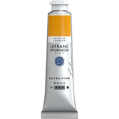 Image de Lefranc BOURGEOIS Huile 40 ml Jaune De Cadmium Série 4