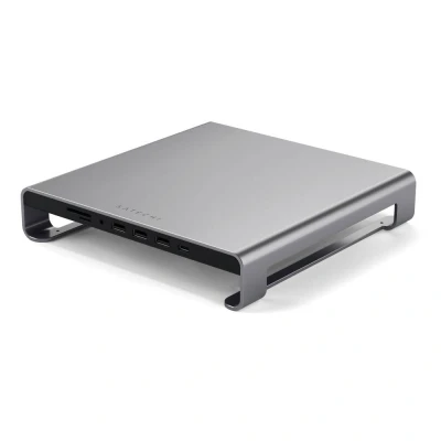 Image de Support d&#039;écran Satechi en aluminium gris pour iMac ST AMSHM