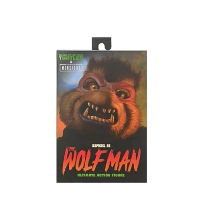 Image de NECA Universal Monsters/Teenage Mutant Ninja Turtles Raphael as The Wolfman 7&quot; Scale Action Figure