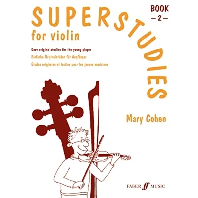 Image de Mary cohen : superstudies 2 for violin