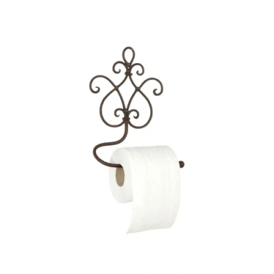 Image de Support en Fer forgé pour Papier WC, Style Maison de Campagne Clayre &amp; Eef