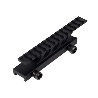 Image de ToopMount Tactical Riser Mount High Profile Scope Base Weaver Picatinny Rail 20mm Aluminium avec 13 Fentes