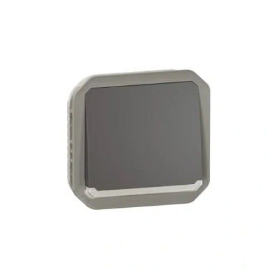 Image de bouton poussoir no lumineux anthracite composable legrand plexo 069813l