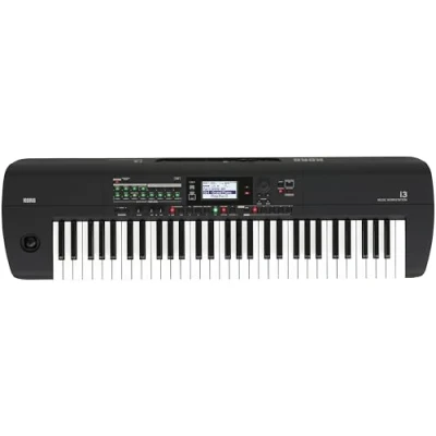 Image de Korg i3 Music Workstation Synthétiseur de station travail avec logiciel inclus Noir