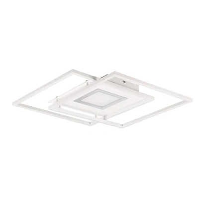 Image de Trio Lighting Plafonnier LED Via CCT dim télécommande blanc