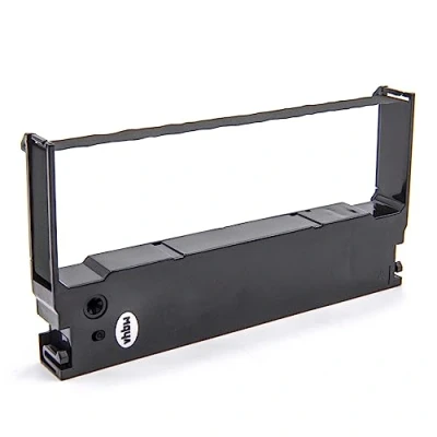 Image de ruban, ruban en nylon, bande d&#039;encrage vhbw de type ERC 32, C43S015371 pour imprimante matricielle Epson TM H6000, H6000i, H6000iv