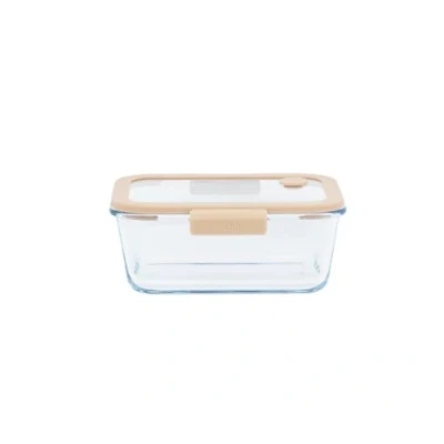Image de Pebbly Boite rectangulaire avec valve vide d&#039;air 1900 ml