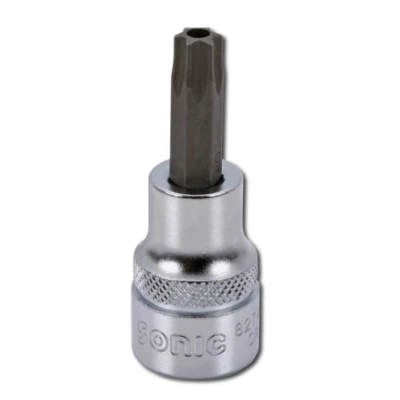 Image de SONIC 8274840 Clé à douille 3/8 Torx TR DIN 3120 T40H Acier chrome vanadium