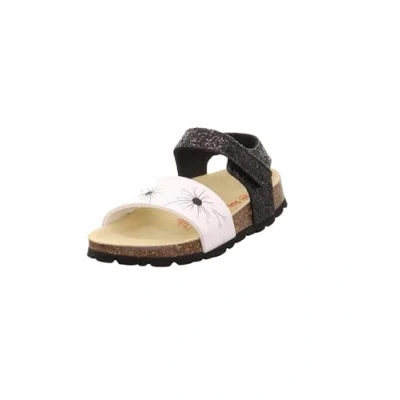 Image de superfit Fille Chaussons de Semelle , Blanc Noir 0010,25 EU Large