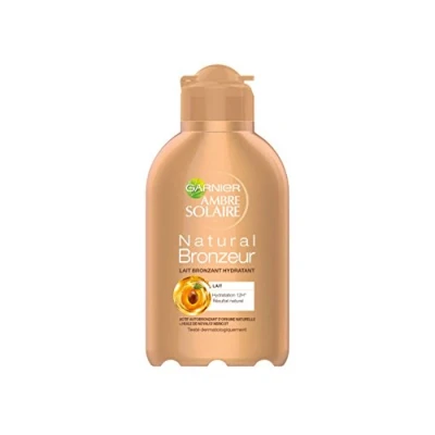 Image de Garnier Ambre Solaire Natural Bronzer Lait Bronzant Hydratant 12h 150 ml
