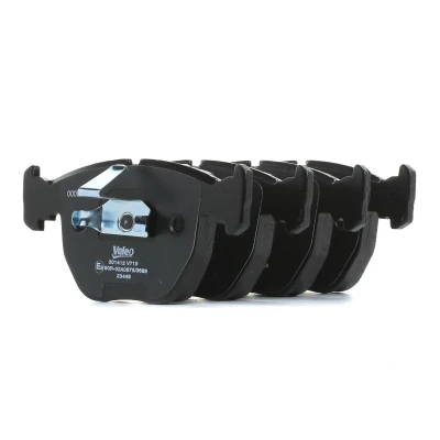 Image de VALEO 301412 Jeu de plaquettes frein FIRST Essieu avant contact signal d&#039;usure exclu avec tôle anti bruit BMW: X5, X3, 7