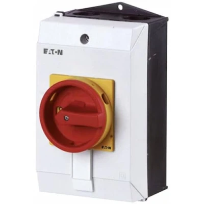 Image de Eaton 207319 Interrupteur principal, 3 broches + N, 32 A, en fonction de secours, verrouillable position 0, montage