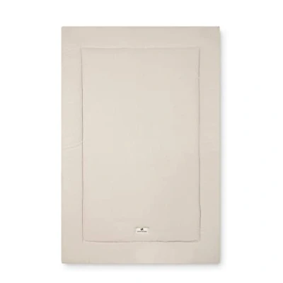 Image de Julius Zöllner Tapis d&#039;éveil Taille 95/135 cm, fabriqué en Allemagne, 100% Mousseline de Coton, certifié Öko Tex Standard 100, Sable