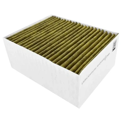 Image de AllSpares© Filtre à Charbon CleanAir Plus Adapté pour Bosch Siemens Neff Gaggenau Constructa 11033934, 11017314 (Odeur anti poisson) de remplacement