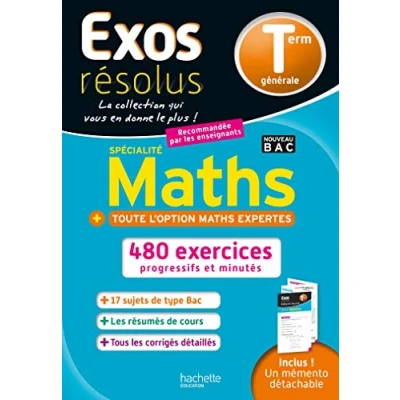 Image de Exos Résolus Spécialité Maths (+ expertes) Terminale Livre d’occasion Correct