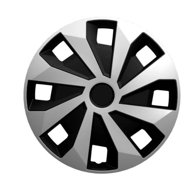 Image de AutoStyle Set PP 5546 Enjoliveurs 16Pouces argent, noir