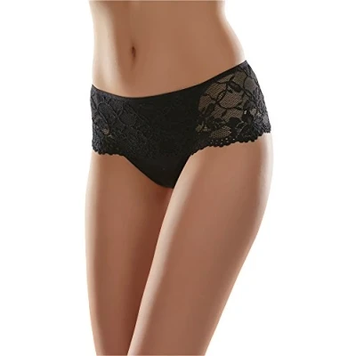 Image de Merry Style String Culotte Slip sous vêtement Femme MSGAB39 (Noir, 42 (Taille du producteur: L))