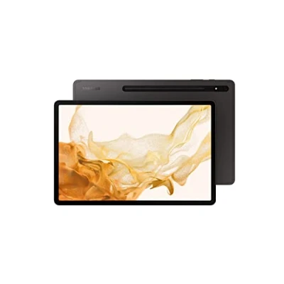 Image de Samsung Galaxy Tab S8+ SM X800 128 Go 31,5 cm (12.4&quot;) Qualcomm Snapdragon 8 Wi FI 6 (802.11ax) Android 12 Graphite