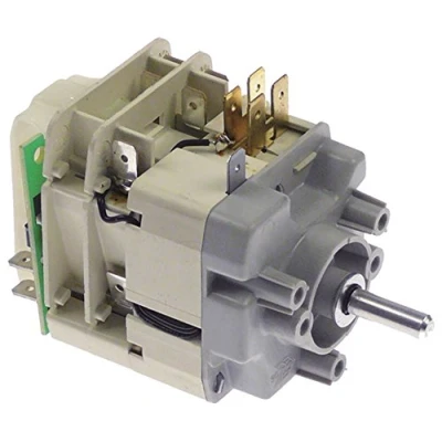 Image de EATON (INVENSYS) MS65 Minuteur durée 120/30 min 250 V 4 broches Ø 6 x 4,6 20 mm Raccordement latéral Type d&#039;entraînement électrique