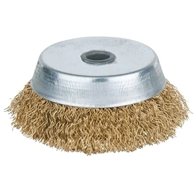 Image de KS TOOLS 963.9597 Brosse abrasive, meuleuse d&#039;angle Bronze d&#039;aluminium (alliage non ferreux)