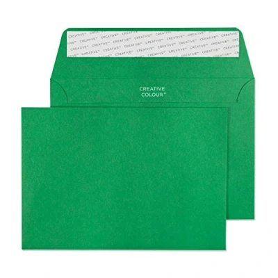 Image de Blake Creative Colour C6 114 x 162 mm 120 g/m² Enveloppes Bande Adhésive (108) Vert Avocat Boîte de 500