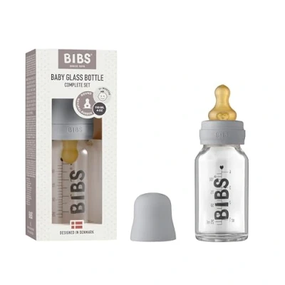 Image de Biberon en verre BIBS Cloud 110 ml