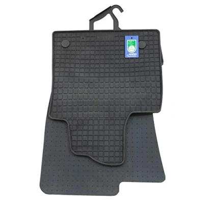 Image de Petex Lot de 4Tapis en Caoutchouc, pour Sandero III / Stepway partir 01/2021, Noirs