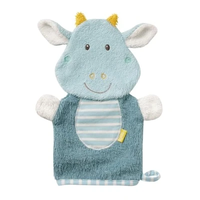 Image de Fehn gant de toilette dragon à motif jouet bain pour un joyeux bébé dans la baignoire éponge douce les bébés et enfants 0+ mois
