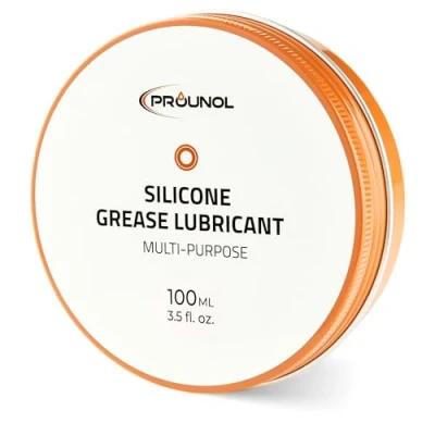 Image de Prounol graisse de silicone 100% Lubrifiant au Silicone, pâte diélectrique à usage général, en caoutchouc HT imperméable (100 ml)