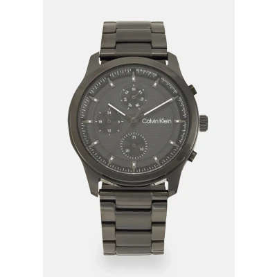 Image de Calvin Klein Multi Functions Brushed DIAL Montre à aiguilles, Homme, Taille: One Size, Black