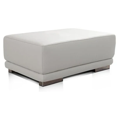 Image de CAVADORE Tabouret corianne/103 x 40 69 cm/Cuir synthétique Bison Pure White