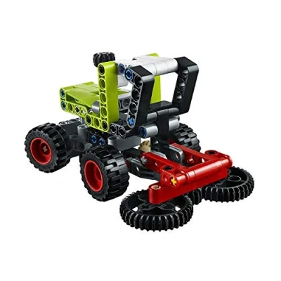 Image de LEGO 42102 Technic Mini CLAAS XERION, Tracteur, Jouet Moissonneuse Batteuse, Cadeau pour Enfants Véhicule 8 ans et +