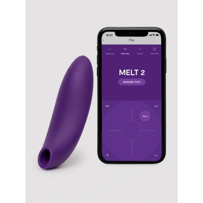 Image de We Vibe Melt 2 Stimulateur Clitoridien Connecté Par Application Violet