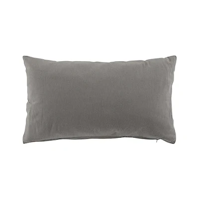 Image de douceur d&#039;intérieur, Coussin Déhoussable (30 x 50 cm) Twily Gris, Coton / Polyester Recyclé