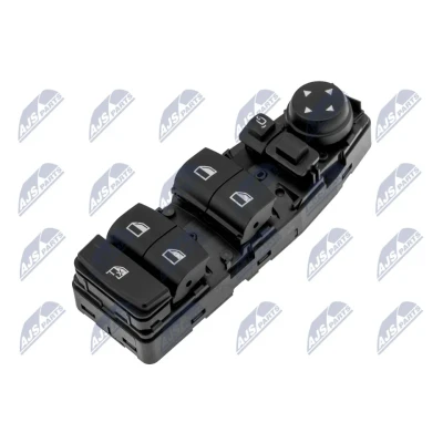 Image de NTY EWS BM 008 Interrupteur, lève vitre avant gauche BMW: 5 Berline, X3, Touring
