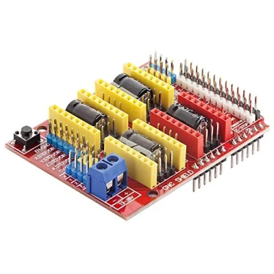 Image de AZDelivery CNC Shield V3 Development Board pour A4988 Pilotes Moteur Pas Stepper imprimante 3D Compatible avec Arduino et Raspberry Pi y Compris Un eBook
