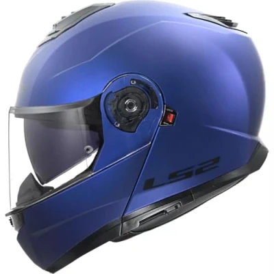 Image de LS2, Casque Moto Modulable Strobe II Solid Matt Navy Blue, XL