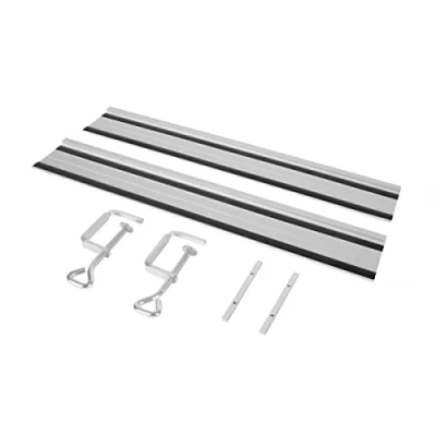 Image de VONROC Lot de Rails Guidage 2x500mm Transformez Votre Scie en Outil Précision Découpes Droites et Précises Pour Scies Compactes, Circulaire Plongeante 2 Pièces