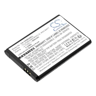 Image de TECHTEK Batteries Compatible avec [Yealink] W53, W53h, W53P, W73, W73H, W73P remplace W53 BATT, pour YLLP463346C800CLS, YLLP523446C1010CTM