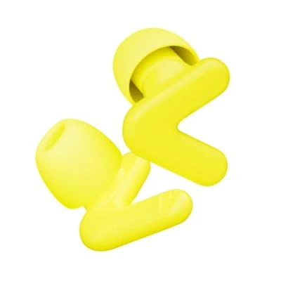 Image de Alpine Tune Bouchons d&#039;Oreilles Pour Concerts &amp; Musique, Protection Auditive 19dB Certifiée, Réduction Du Bruit, Haute Fidélité, Boules Quies, 4 Tailles, Festivals, Musiciens Clubs, Jaune