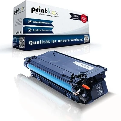 Image de Print Klex Toner compatible avec HP Color Laserjet Enterprise M554 M554dn Series M555dn W2120A Noir
